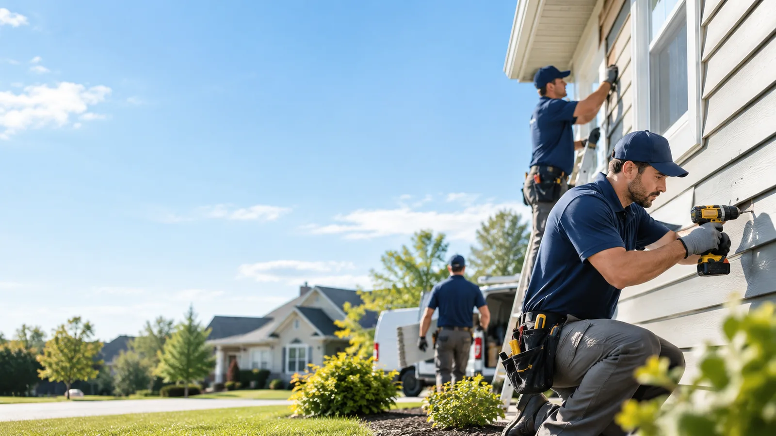 Cracked Siding Repair in Levels, WV